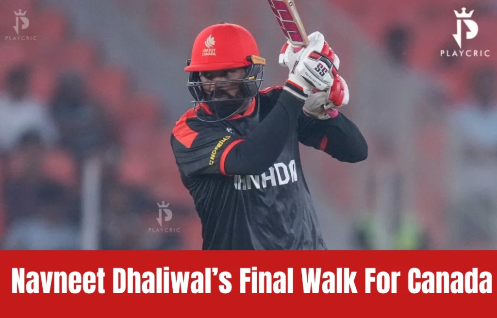Star player retires after T20 WC as Navneet Dhaliwal exits Canada cricket