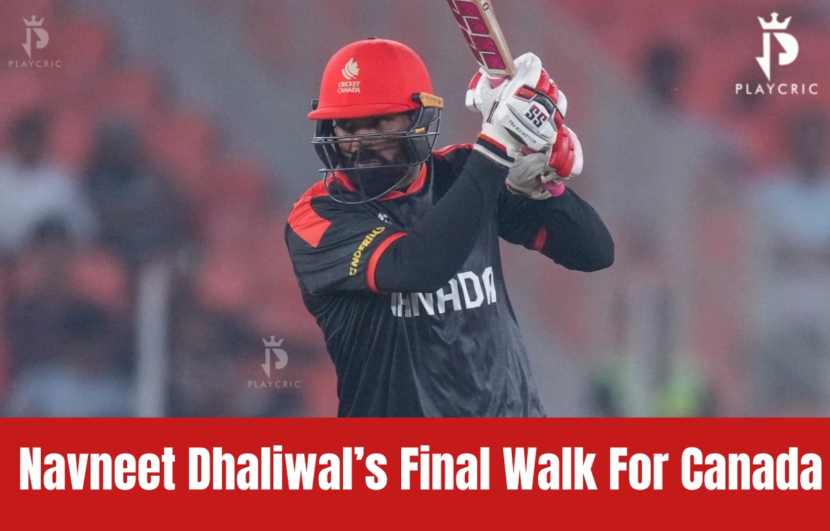 Star player retires after T20 WC as Navneet Dhaliwal exits Canada cricket