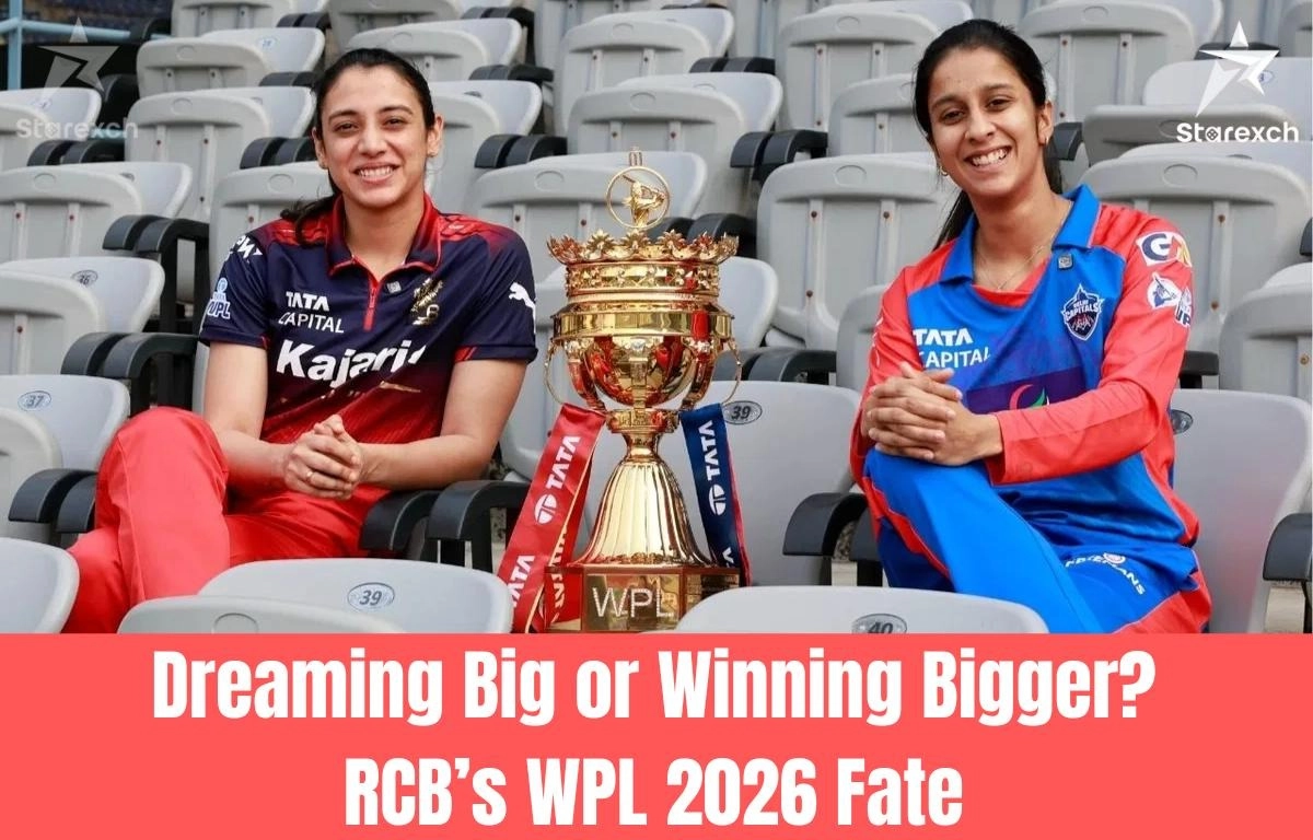 A visual analysis of the RCB win chance WPL 2026 featuring team celebrations and tactical depth.