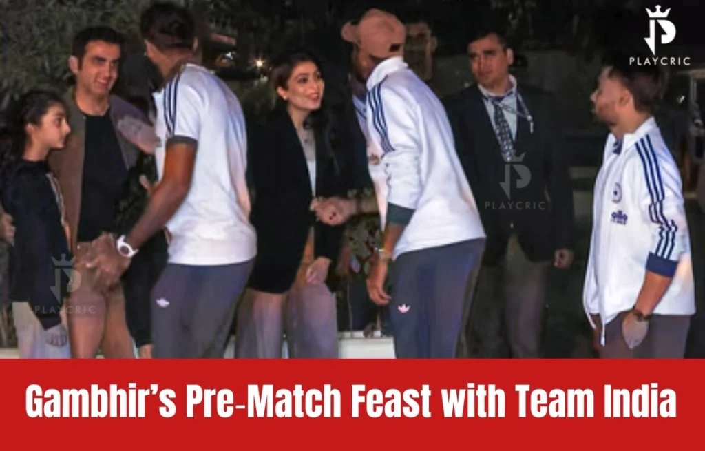 Gautam Gambhir hosts Team India dinner before T20 World Cup Match vs Namibia