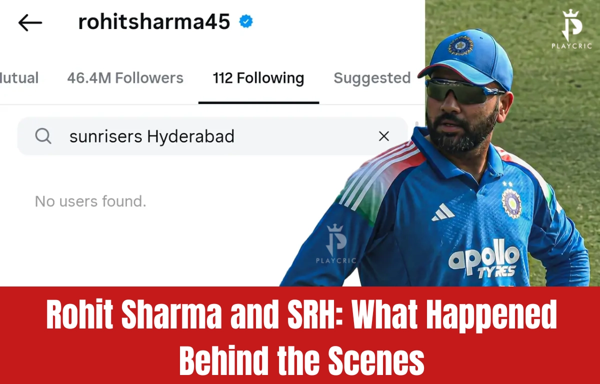 Rohit Sharma Unfollowing SRH rumour trends after Abrar Ahmed signing in The Hundred.